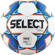 Мяч футзальный Select FUTSAL MIMAS 852608-003 бел/син/оранж, размер 4, IMS - Мяч футзальный Select FUTSAL MIMAS 852608-003 бел/син/оранж, размер 4, IMS