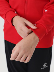 Детская олимпийка KELME Children's Knitted Jacket (fleece) Red