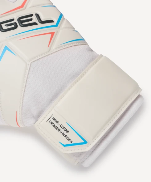 Перчатки вратарские JOGEL Legend BL3 Flat, белый