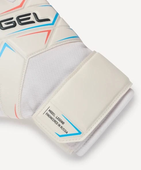 Перчатки вратарские JOGEL Legend BL3 Flat, белый