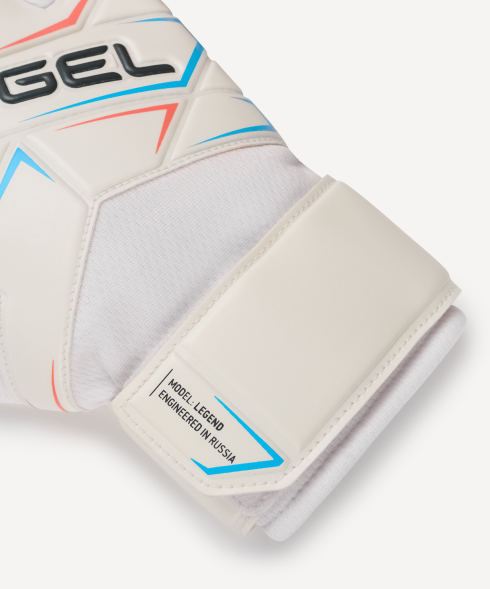 Перчатки вратарские JOGEL Legend BL3 Flat, белый