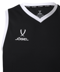 Майка баскетбольная JOGEL CAMP Basic, черный, детский