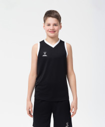 Майка баскетбольная JOGEL CAMP Basic, черный, детский