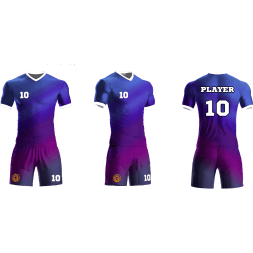 Футбольная форма ЭКИПО - Сине-фиолетовый цвет