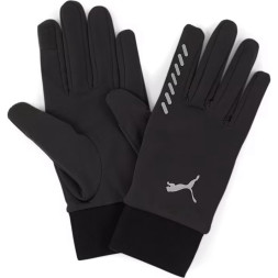 Перчатки PUMA Pr Winter gloves, 04200401-L, полиэстер, эластан, черный