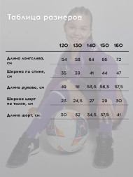 Детская вратарская форма KELME Long Sleeve Goalkeeper Suit Light Purple