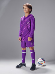 Детская вратарская форма KELME Long Sleeve Goalkeeper Suit Light Purple