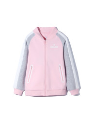 Детская олимпийка KELME Cardigan Sweater For Girls (Pink/Grey)