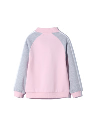 Детская олимпийка KELME Cardigan Sweater For Girls (Pink/Grey)