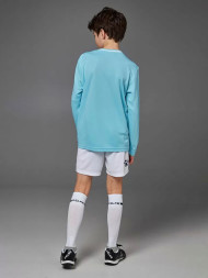 Детская футбольная форма KELME Long-Sleeved Football Suit (Light Blue/White)