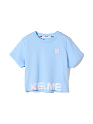Детская футболка KELME Girls Short Sleeve T-Shirt Light Blue