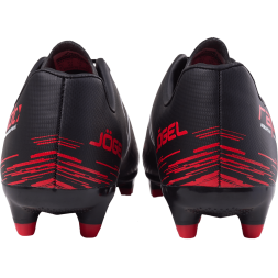 БЕЗ УПАКОВКИ Бутсы футбольные JÖGEL Rapido FG Black/grey