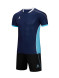 Детская футбольная форма KELME Short Sleeve Football Set Kids Dark Blue