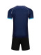 Детская футбольная форма KELME Short Sleeve Football Set Kids Dark Blue