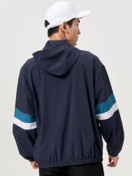 Анорак KELME Woven Half Cardigan Coat Dark Blue