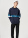 Анорак KELME Woven Half Cardigan Coat Dark Blue