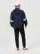 Анорак KELME Woven Half Cardigan Coat Dark Blue