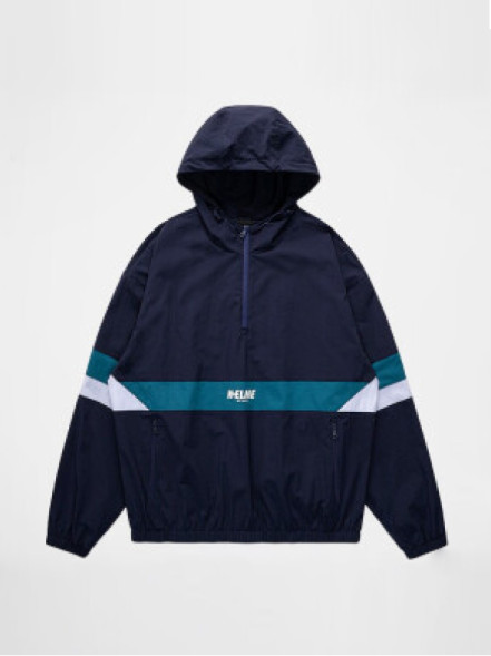 Анорак KELME Woven Half Cardigan Coat Dark Blue