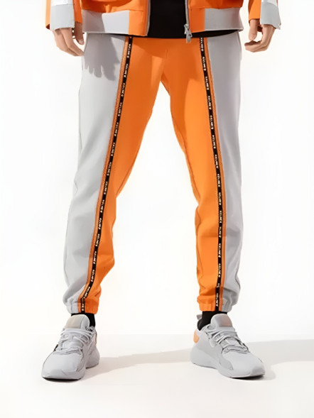 Джоггеры KELME Knitted Trousers (Orange/Grey)