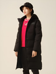 Пуховик KELME Long Down Jacket Black