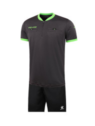 Судейская форма KELME Short Sleeve Refree Set Dark Grey