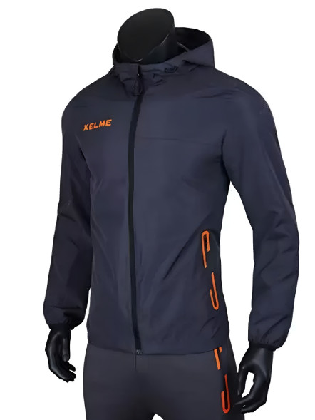 Ветровка KELME Windproof Jacket Dark Grey
