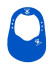 Козырек KELME One-Piece Hat Blue