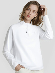 Лонгслив KELME Half-open Long-sleeved T-shirt White