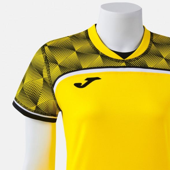 ФУТБОЛКА С КОРОТКИМ РУКАВОМ IRON HANDBALL PRO ЖЁЛТЫЙ ЧЁРНЫЙ