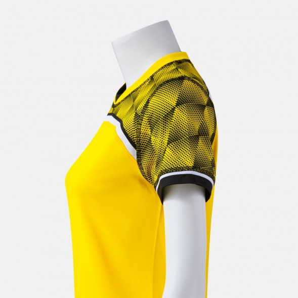 ФУТБОЛКА С КОРОТКИМ РУКАВОМ IRON HANDBALL PRO ЖЁЛТЫЙ ЧЁРНЫЙ