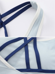 Бра KELME Sports Bra Light Blue