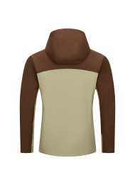 Демисезонная куртка KELME Waterproof Jacket (Down Liner) (Khaki/Dark Brown)