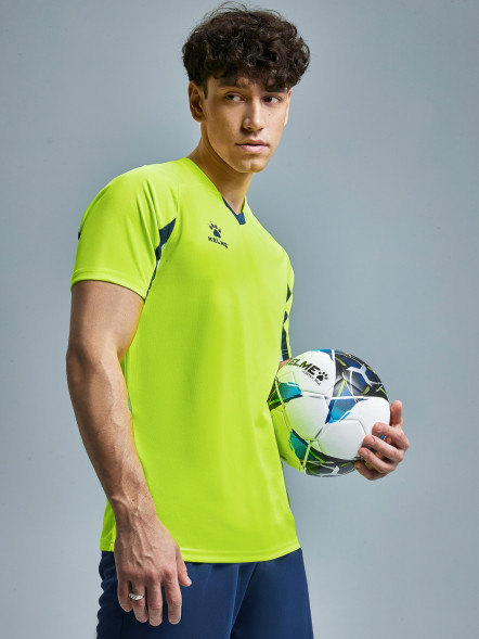 Футбольная форма KELME Short-Sleeved Football Suit (Light Green/Blue)