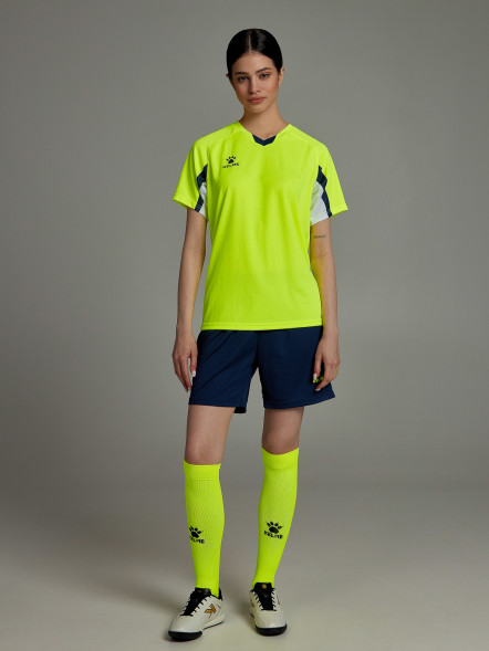 Футбольная форма KELME Short-Sleeved Football Suit (Light Green/Blue)