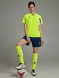Футбольная форма KELME Short-Sleeved Football Suit (Light Green/Blue)