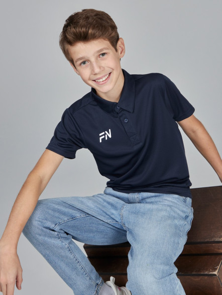 Детская футболка FN Polo Kid Sport Dark Blue