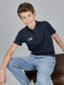 Детская футболка FN Polo Kid Sport Dark Blue