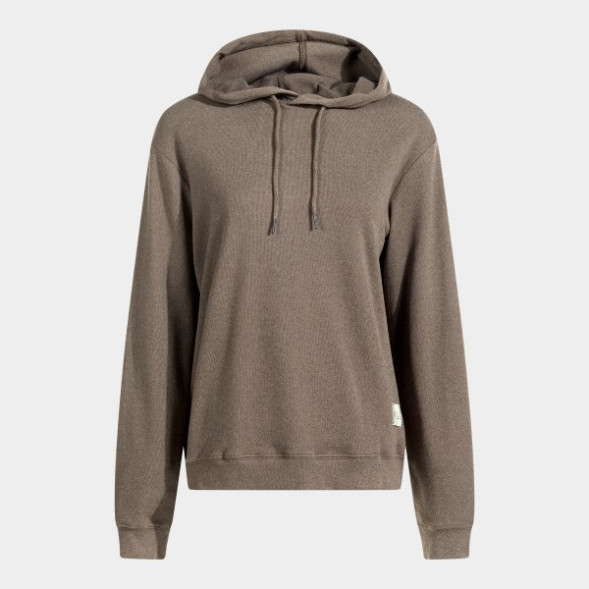 SUDADERA CON CAPUCHA MIMETIC MARRÓN