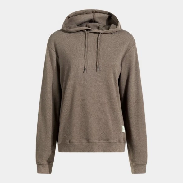 SUDADERA CON CAPUCHA MIMETIC MARRÓN