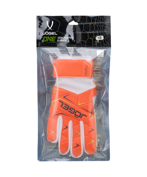 Перчатки вратарские JOGEL Legend BL3 Flat, коралловый