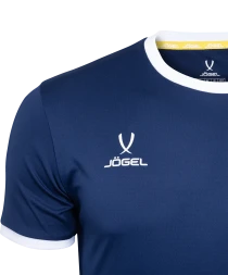 Футболка футбольная JOGEL CAMP Origin, темно-синий/белый, детский