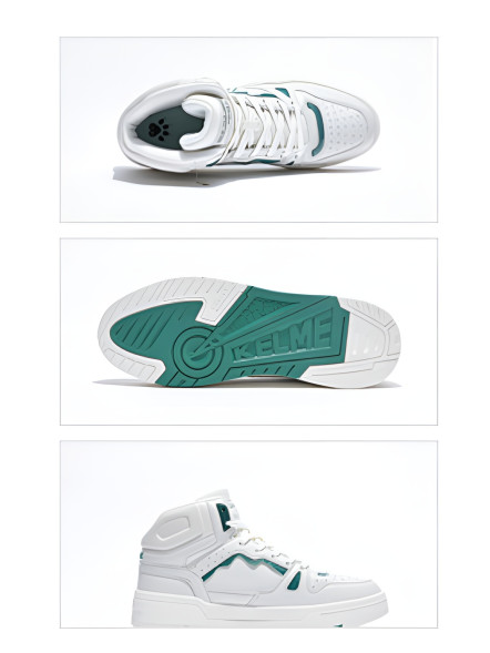 Кроссовки KELME Men's Casual Shoes (White/Green)
