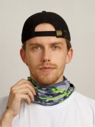 Снуд KELME Sunscreen Scarf (Grey/Green)