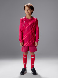 Детская вратарская форма KELME Long Sleeve Goalkeeper Suit Red