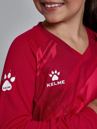 Детская вратарская форма KELME Long Sleeve Goalkeeper Suit Red