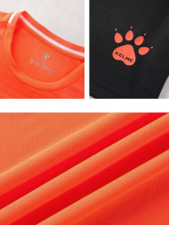 Детская футбольная форма KELME Long-Sleeved Football Suit (Orange/Black)