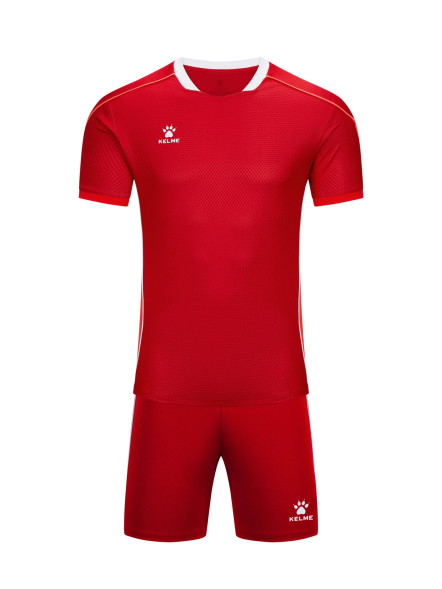 Детская футбольная форма KELME Short Sleeve Football Set Kids Red