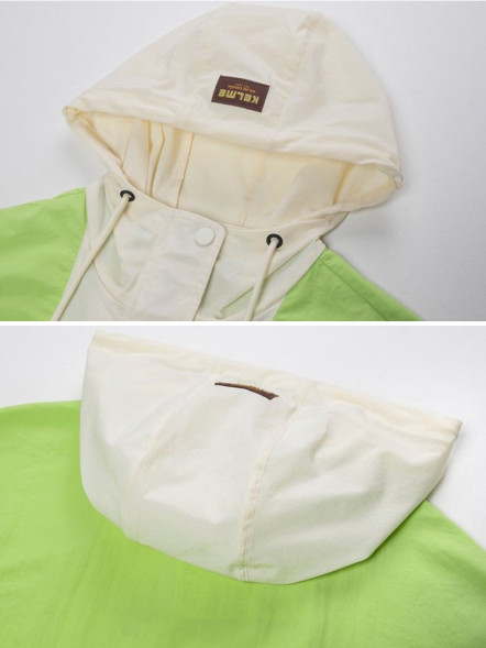 Анорак KELME Woven Half Cardigan Coat (White/Grey)