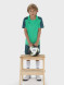 Детская футбольная форма FN Phantom Kid (Mint/Dark Green)