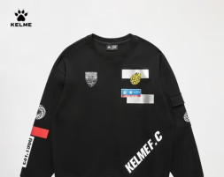 Свитшот KELME Ccrew Neck Sweater Black